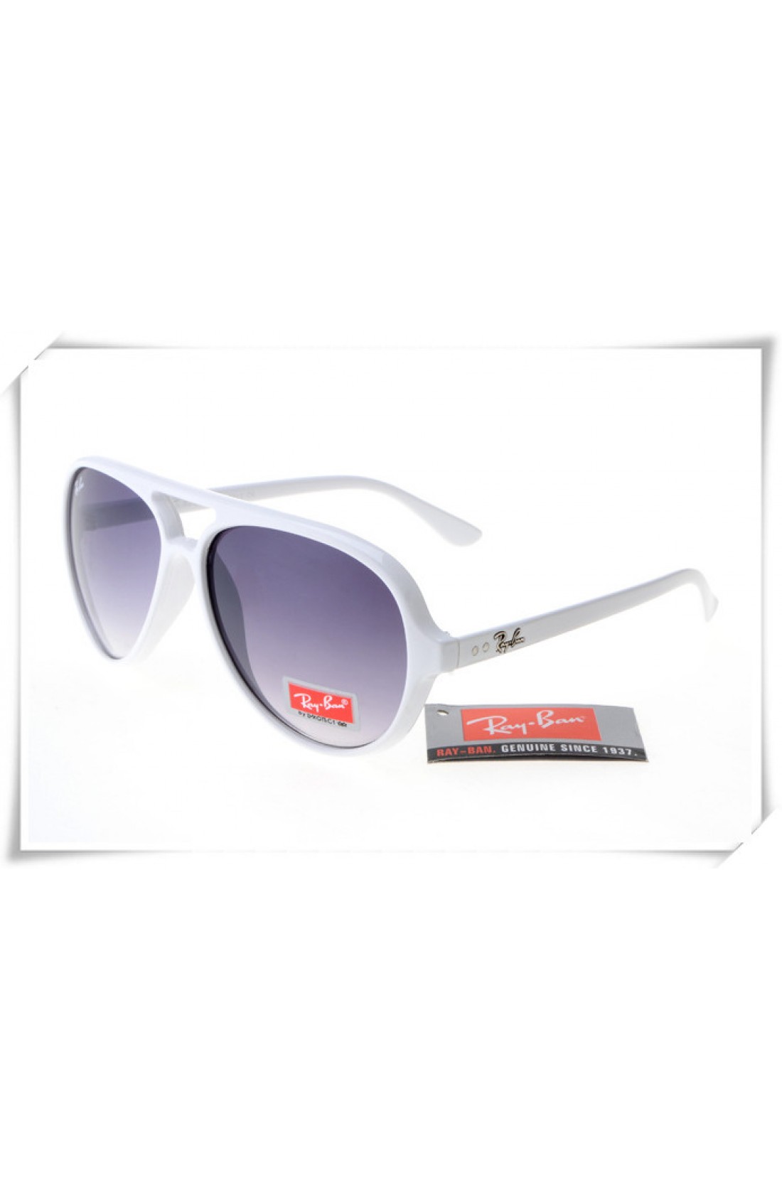 ray ban aviator sunglasses white frame